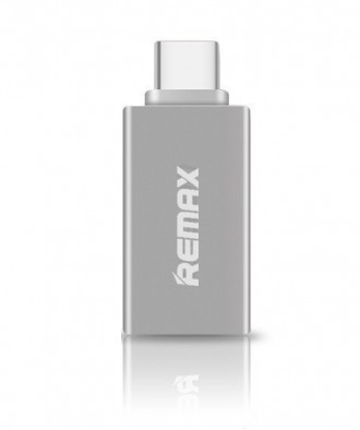 Описание Переходника OTG REMAX RA-OTG1 USB на USB Type-C, серебристого
Переходни. . фото 2
