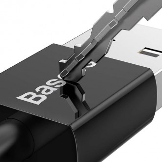 Описание Кабеля BASEUS CAMYS-A01 Superior USB-Micro USB 2m, 2A, черного
Кабель B. . фото 4