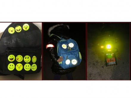 Светоотражающие наклейки в значительной мере помогают сделать велосипедиста види. . фото 4