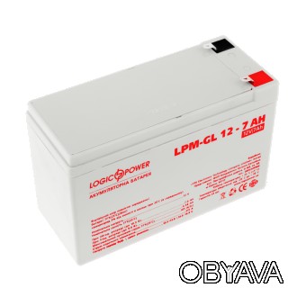Описание аккумулятора LogicPower LPM-GL 12 - 7 AH
Аккумулятор гелевый LPM-GL 12 . . фото 1
