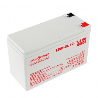 Описание аккумулятора LogicPower LPM-GL 12 - 7.2 AH
Аккумулятор гелевый LPM-GL 1. . фото 3