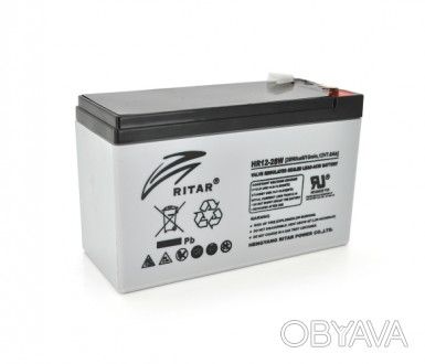 Описание аккумуляторная батарея AGM Ritar HR1228W 12V 7.0Ah
Аккумуляторная батар. . фото 1