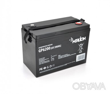 Описание аккумуляторная батарея Merlion AGM GP6200 6V 200Ah
Аккумуляторы предназ. . фото 1