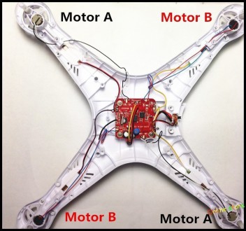 Мотор двигатель для квадрокоптера SYMA X5S X5SC X5SW X5HC X5HW X5UC X5UW X5UW-D . . фото 11