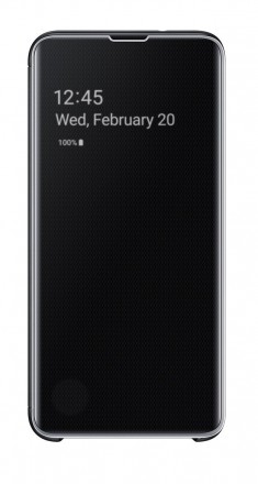 Прекрасный противоударный чехол книжка S-View Flip Cover Black для Samsung Galax. . фото 2