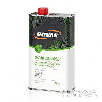 Моторное масло высокого качества Rovas 5W-30 С3 504/507
Моторное масло Rovas 5W-. . фото 1