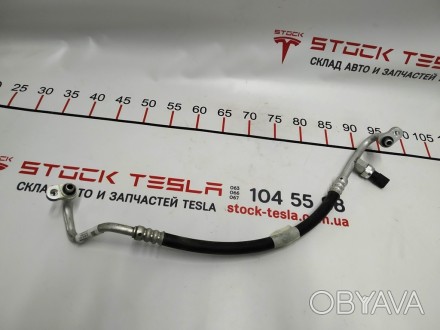 Трубопровод кондиционера выпускной Tesla model 3 1092158-00-F. В комплект входят. . фото 1