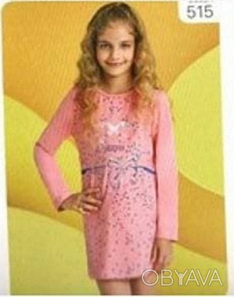 Сорочка для девочки Baykar Арт. 9394-515
Состав: 95% хлопок 5% эластан
Цвет: Тём. . фото 1