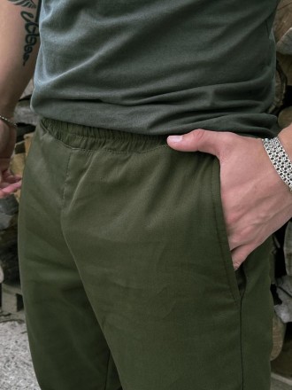 Чоловічі тактичні штани зсу військові штани карго з кишенями та з манжетами армі. . фото 9