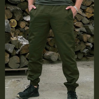 Чоловічі тактичні штани зсу військові штани карго з кишенями та з манжетами армі. . фото 2