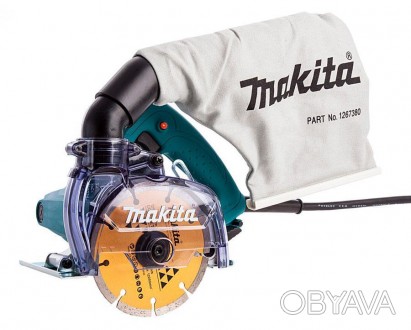 Дисковая электропила Makita 4100KB применяется для сухого распила камня. Произво. . фото 1