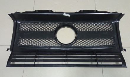 Черная решетка радиатора в стиле AMG G63 / G65 на Mercedes G-Class W463 Гелендва. . фото 3