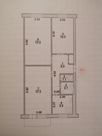 Квадратний хол. 63 кв.м. Центр міста. Житомир. фото 1 Квадратний хол. 63 кв.м. Центр міста. Житомир. фото 1