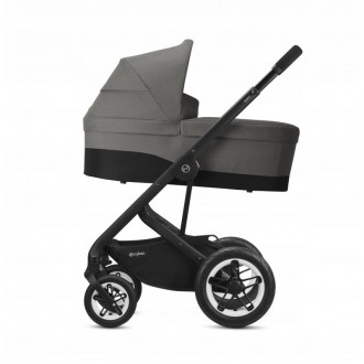 Cybex Talos S Lux 2 в 1 Soho Grey на шасі Black (чорне шасі з чорною ручкою) - ц. . фото 3