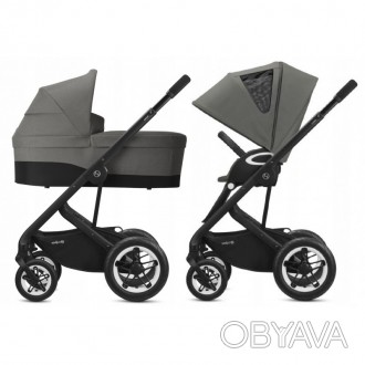 Cybex Talos S Lux 2 в 1 Soho Grey на шасі Black (чорне шасі з чорною ручкою) - ц. . фото 1