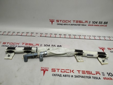 Подушка безопасности задняя (шторка) второй ряд, левая Tesla model X 1036757-00-. . фото 2