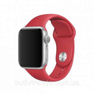 Уценка Силиконовый ремешок для Apple watch 42mm / 44mm (Эстетический дефект / Кр. . фото 2