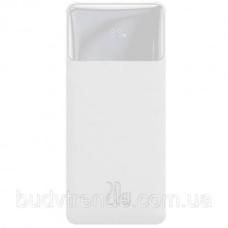 Портативное зарядное устройство Baseus Bipow Digital Display 20W 10000mAh (PPDML. . фото 2