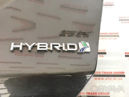 Напис HYBRID Ford Fusion 2013-2016 
Код запчастини — DS7Z-9942528-F 
Вирушаємо н. . фото 1