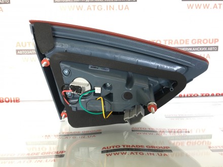 Ліхтар задній правий у кришку багажника (внутрішній) FORD FUSION MONDEO 201 -201. . фото 3