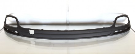 Накладка заднего бампера Ford Fusion (Форд Фьюжин) mk5 2013-2018 под 2 трубы мат. . фото 2