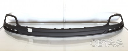 Накладка заднего бампера Ford Fusion (Форд Фьюжин) mk5 2013-2018 под 2 трубы мат. . фото 1