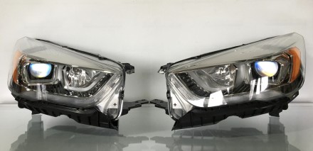 Фара передняя левая Ford Escape MK3 (Форд Эскейп) 2017,2018,2019 год галоген 1 л. . фото 3