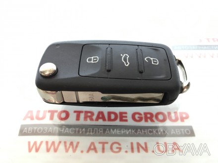 Ключ Америка для VW Jetta, Passat, Bettle, СС, Tiguan, Golf, Touareg \ 315 МГц
К. . фото 1