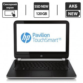 О товаре Нетбук HP Pavilion TouchSmart 11-e030ea с экраном 11.6" (1366x768) TN T. . фото 2