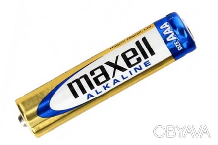 
 Теперь батарейки AAA Maxell Alkaline LR03 в блистере 1шт (4шт в уп.) можно куп. . фото 1
