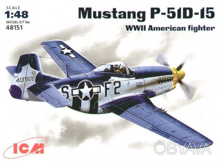 Истребитель Mustang P-51 D - 15 
 
Отправка данного товара производиться от 1 до. . фото 1