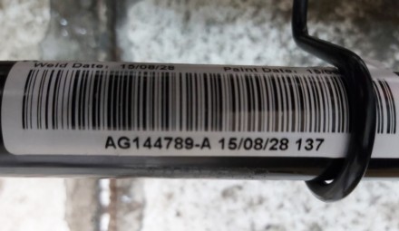 Привод замка капота электрический в сборе (с повреждением) Tesla model X 1057991. . фото 2
