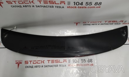 Спойлер пассивный с подсветкой в сборе с повреждением Tesla model X 1048429-01-C. . фото 1