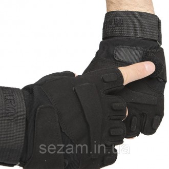 Надежная защита – тактические короткопалые перчатки Han-Wild HW72
Тактические пе. . фото 5