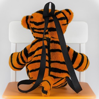 Рюкзак дитячий Тигр хутряний від виробника Попелюшка
рюкзак тигреня пошитий з м'. . фото 4