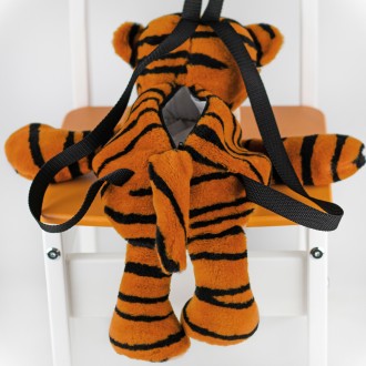 Рюкзак дитячий Тигр хутряний від виробника Попелюшка
рюкзак тигреня пошитий з м'. . фото 5