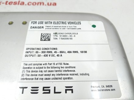 Чарджер блок для батареи 2-е поколение Tesla model S 1014963-00-L
Доставка по У. . фото 5