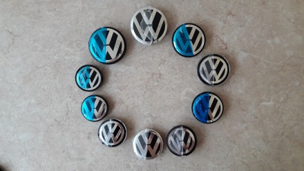 Ковпачки в диски (заглушки в диски) для легкосплавних дисків Volkswagen (VW).

. . фото 5