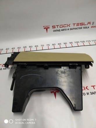 Бардачок (перчаточный ящик) PVC B TAN для электромобиля Tesla Model S. Специальн. . фото 4