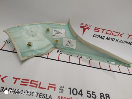 Облицовка стойки С левая TEXTILE (FOG) Tesla model S, model S REST 1002510-00-D
. . фото 3