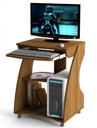 Компьютерный стол!
Компактный и функциональный компьютерный стол, предназначен д. . фото 2
