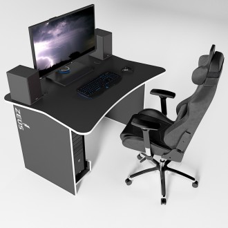 Игровой стол ТМ ZEUS «ALT-1»!
Недорогой геймерский стол с эргономичными свойства. . фото 2