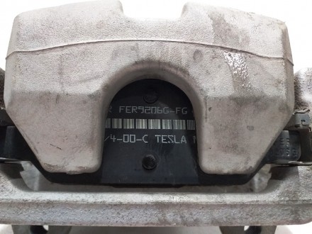 . Суппорт тормозной задний левый MANDO на электрокар Tesla Model 3. Оригинальная. . фото 6