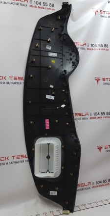 Панель торпеды (черная искусственная кожа) PUR/PUR BLK  Tesla model X 1054145-10. . фото 3
