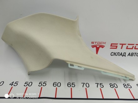 Облицовка стойки С правая TEXTILE (FOG) Tesla model S, model S REST 1007437-00-D. . фото 2