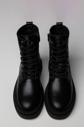 
Женские зимние ботинки "Sierra" черные: теплые женские ботинки "Sierra" не толь. . фото 9