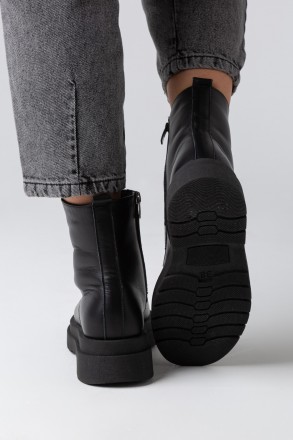
Женские зимние ботинки "Sierra" черные: теплые женские ботинки "Sierra" не толь. . фото 5