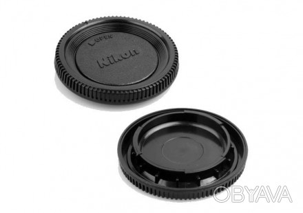 Комплект из двух защитных крышек для фотоаппаратов Nikon, включает в себе крышку. . фото 1
