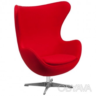 
Кресло для отдыха EGG, дизайнерская модель, кресло Яйцо, мягкое широкое сиденье. . фото 1