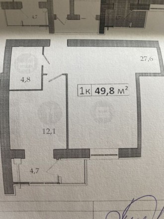 Продам квартиру в ЖК «Днепровская Брама2»,10 секция.Слобожанский. 
2 этаж 10 эта. . фото 4